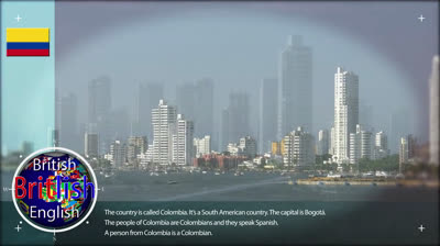 English vocabulary: geography 2