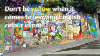 English vocabulary: el lenguaje del color