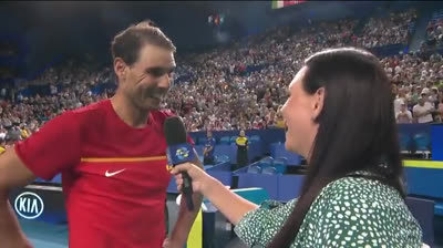 La GENIAL respuesta de Nadal que hizo reír a todo el estadio