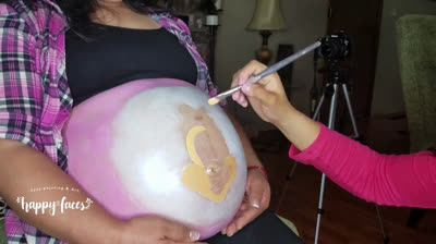 Minnie Mouse | Belly Painting