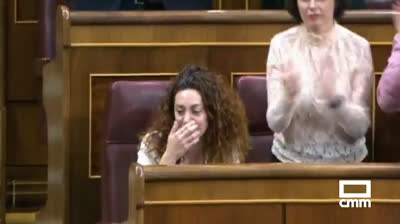 Applause to Deputy Aina Vidal in the investiture