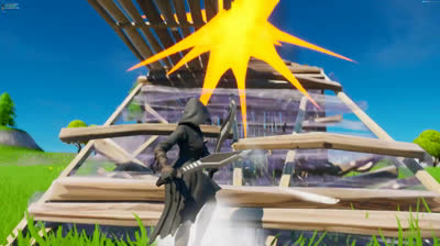 Fortnite's new trick: Crossing buildings from the roof