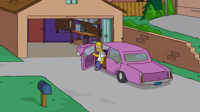 Marge Tattoo Couch Gag