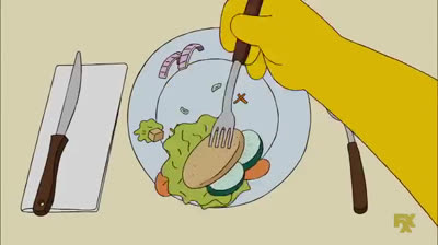 Intro dei Simpson - Ristorante