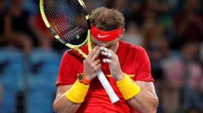Nadal cae contra Goffin en la Copa ATP
