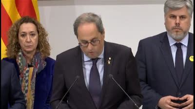 Decisión del Supremo: Torra seguirá inhabilitado como diputado autonómico