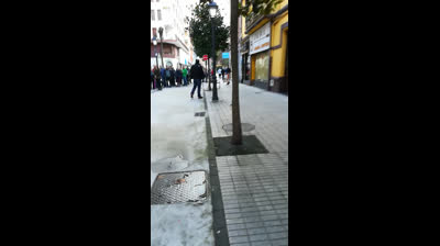 Cola en C/ Saturnino Menendez 2| Festival Navidad 2019