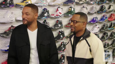 A day of sneaker shopping with Will Smith and Martin Lawrence