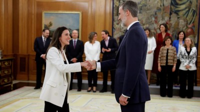 Las Ministras y Ministros de Podemos prometen el cargo ante el Rey