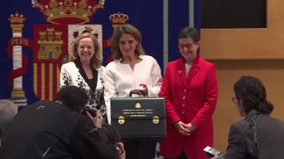 Las Ministras y Ministros toman posesión de sus carteras