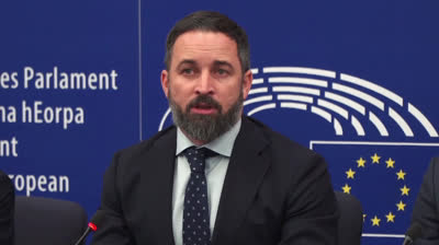 Santiago Abascal announces that VOX will appeal the decision of the Eurocamara on Puigdemont