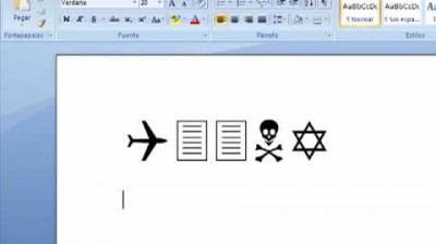 Truco Word y Torres Gemelas en Word