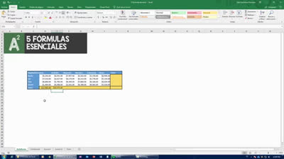 Fórmulas de Microsoft EXCEL