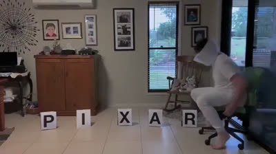 Pixar Intro in Real Life