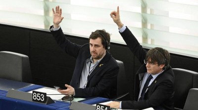 Activated the procedure that will decide if Puigdemont and Comín lose immunity
