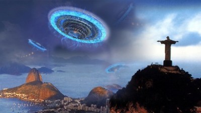 Luces extrañas en el cielo de Brasil