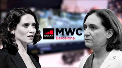 Ayuso Vs Colau for the Mobile World Congress