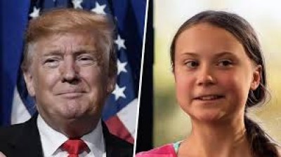 Donald Trump and Greta Thunberg will meet today at the Davos Forum
