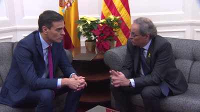 El Presidente del  Gobierno planea reunirse con Torra en Febrero