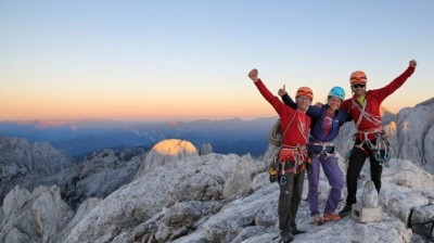 The Pou brothers at the Naranjo de Bulnes