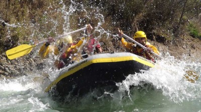 Rafting in the Pyrenees