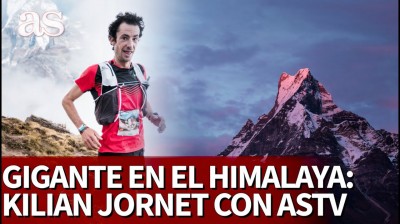 Kilian Jornet in the Himalayas
