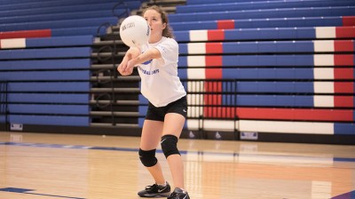 How to hit the volleyball