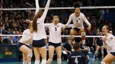 Don't celebrate too early volleyball edition