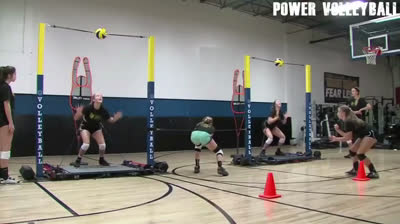 Jumping exercises for volleyball