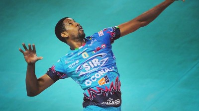 Wilfredo Leon at the 2019 World Cup