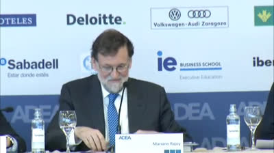 Rajoy sobre su candidatura a presidir la RFEF: "He venido aquí a hablar de mi libro"