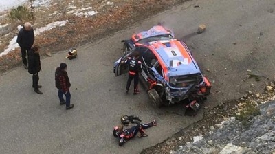 Le terrible accident de Ott Tanak