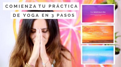 Yoga for beginners in 3 steps 