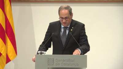 Quim Torra ya no es diputado del Parlament