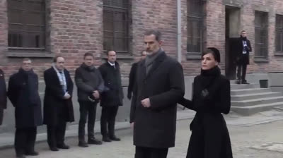 Los Reyes de España visitan Auschwitz en el 75 aniversario de la liberación