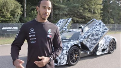 Lewis Hamilton impresionado con el nuevo Mercedes AMG Project One