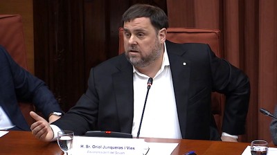 Oriol Junqueras defiende el derecho a la autodeterminación