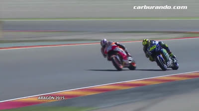 Los mejores adelantamientos en motociclismo en 2015