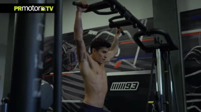 El entrenamiento de Marc Márquez para evitar caídas