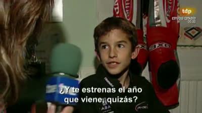 Marc Marquez, 10 years old!
