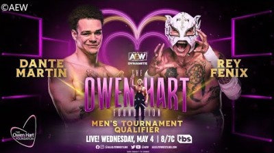 Dante Martin Vs Rey Fenix-Owen Hart Tournament- Highlights