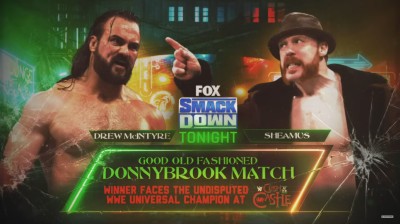 Drew McIntyre Vs Sheamus - Good Old Fashioned Donnybrock Match - SmackDown 29/07/2022