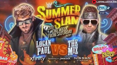 Logan Paul Vs The Miz - Summerslam 2022
