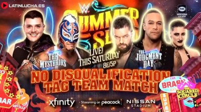 The Mysterios Vs The Judgment Day - No Disqualification Match - Summerslam 2022