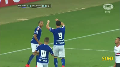 CRUZEIRO - SÃO PAULO / COPA LIBERTADORES VOLTA