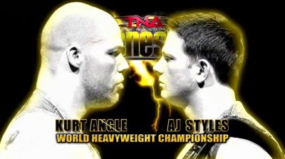 Kurt Angle vs. AJ Styles TNA World Heavyweight Championship-GENESIS 2010 HIGHTLIGHTS