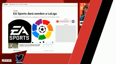 La Liga de fútbol en España cambia de nombre: La Liga EA Sports