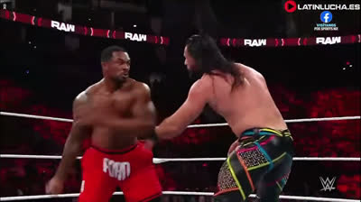 Montez Ford Vs Seth "Freakin" Rollins - RAW 01/08/2022
