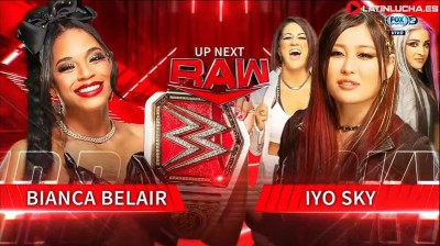 Bianca Belair Vs IYO SKY - RAW 01/08/2022