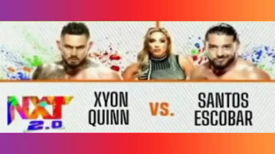 XYON QUINN VS SANTOS ESCOBAR - NXT 11 DE ENERO DE 2022
